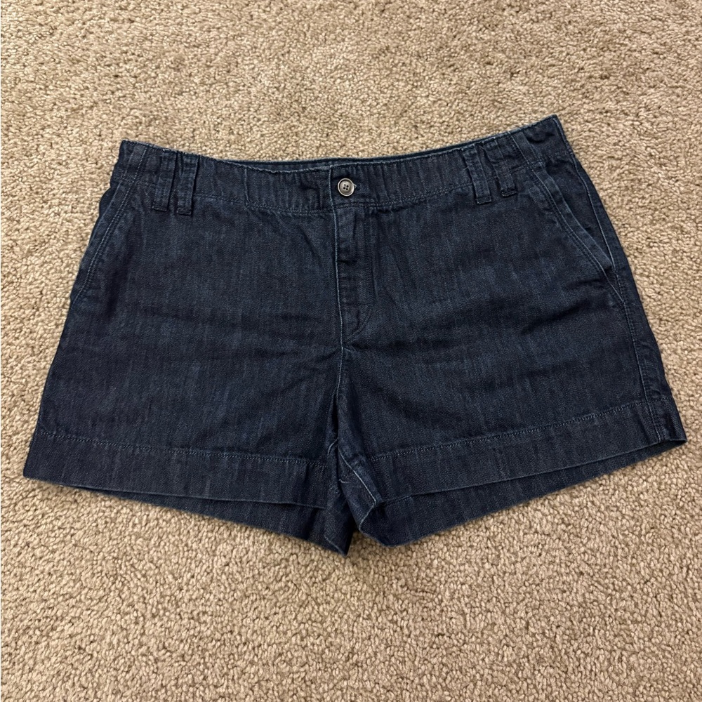 LOFT Dark Blue Jean Shorts
